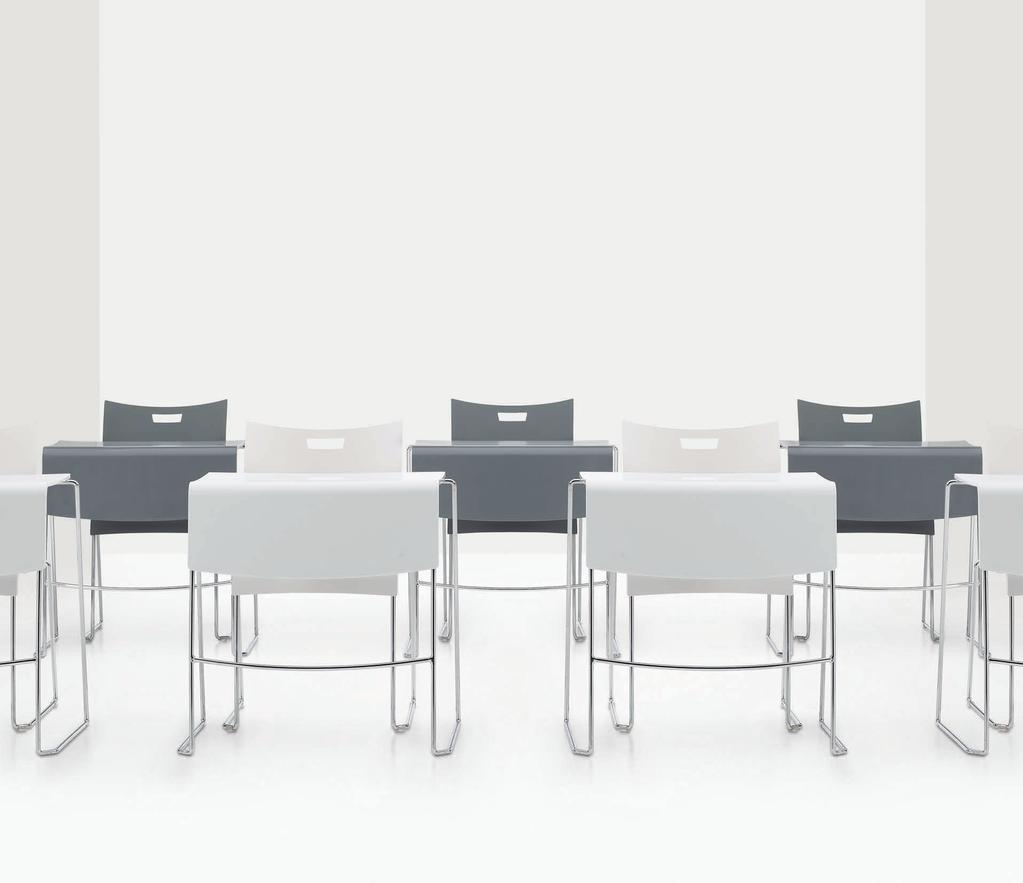 tables Joining our highly successful Duet seating series is a high density stacking