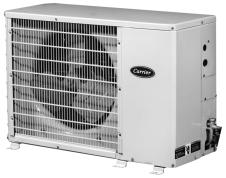 D U C T - F R E E 38HDC/QR Condensing Unit (Commercial Grade) In areas of limited space, or when low-noise is essential, specify the 38HDC/QR Condensing Unit.