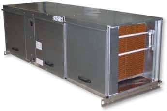Evaporative Cooling: Capacities, Dimensions & Selection Evaporative cooling solutions from AbsolutAire deliver economical, effective cooling and/or humidification for a wide range of industrial and