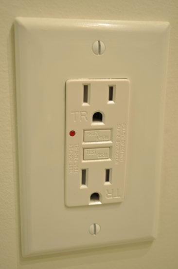 The same goes for the outlets within the kitchen. Reset this switch on the outlet itself before checking the breakers in the main box in the basement.