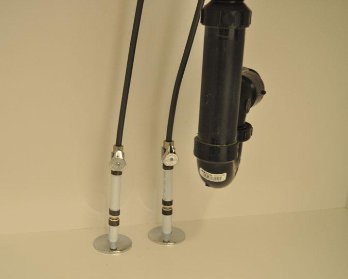 These shut off valves work the same as the shutoff for your hose bibs (see Figure 32).