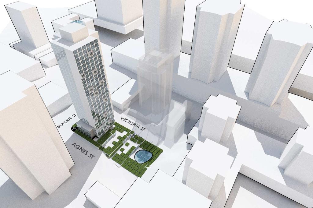 REZONING INQUIRY: 810 AGNES STREET, NEW WESTMINSTER BC Renderings 1 2 3 4 5 6 7 RESIDENTIAL TOWER RESIDENTIAL PODIUM