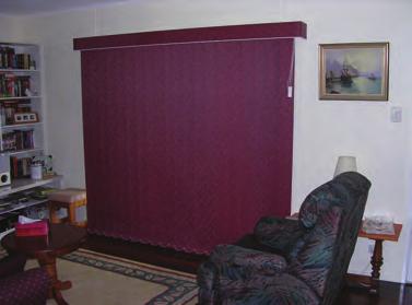 Special features of our Vertical Drapes include: Vertical Drape 2 blade