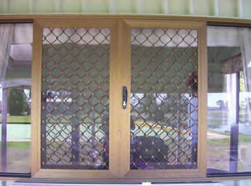 Special features of our Diamond Doors & Grilles include: