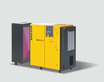 systems provide space-saving, energy efficient compressed air generation and treatment in a single compressor package.