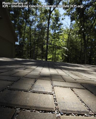 Permeable Pavers Permeable pavers are an alternative to traditional pavement or paving stones designed in a way that allows rainwater to drain between the paver stones into an under-layer of gravel.