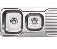 stainless steel 1 3/4 kitchen sink Soft close to all