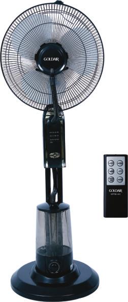 MIST FANS 40cm MIST FAN GPFM-401 Remote control Fan size 40cm Capacity:3L Power supply:110-240v