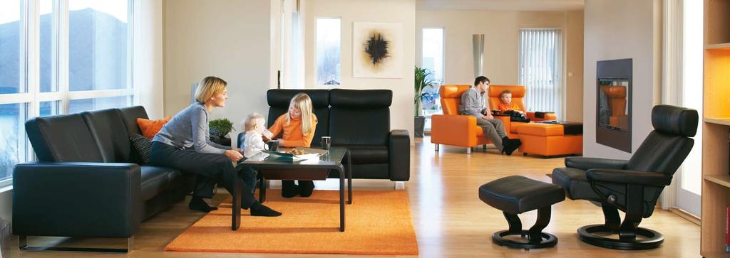 Stressless Space / Stressless Orion 19 Lives with you Stressless is all about making life more comfortable.