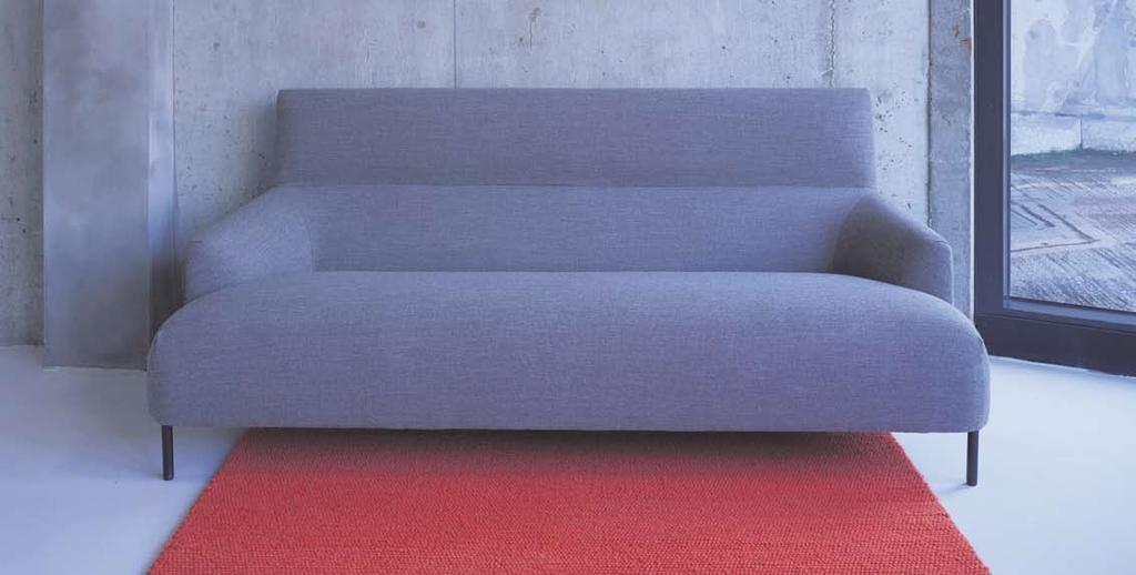 Three seat sofa A particularly comfortable design that has a high back for extra support, a deep-lying