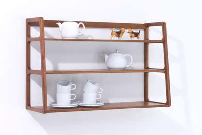 popular collection of shelving, consoles, tables and mirrors that have the hallmarks