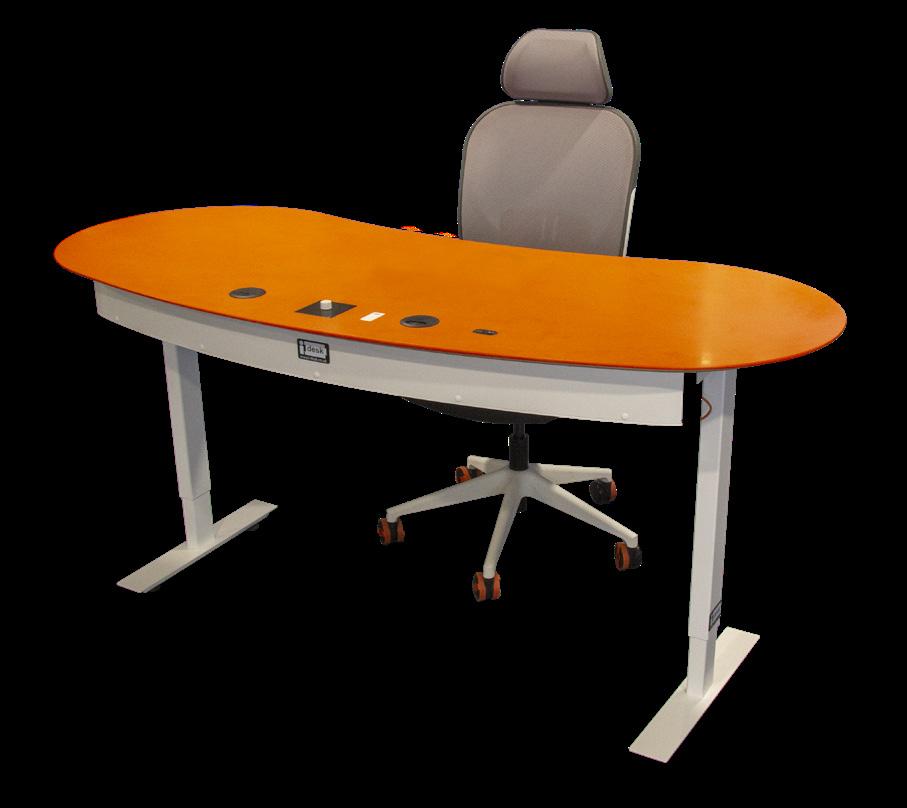 The heated desk uses less than 100 watts of power when it s on thereby consuming less energy, and keeping your energy bills far lower.