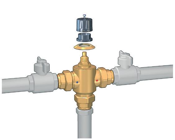 7 Commissioning fter installation, the valve must be tested and commissioned in accordance with the instructions given below, taking into account current applicable standards.