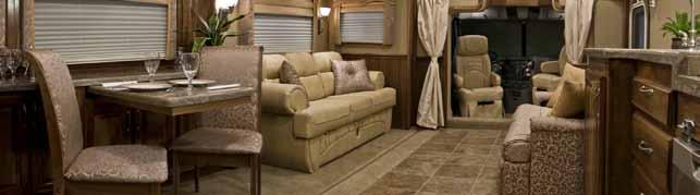 Haulmark MotorCoach Features & Specifications The Luxuries of your Home meet the Adventures of Travel Exterior & Construction Appliances Interior & Décor Performance Plus Composite Wall System 10 Cu.