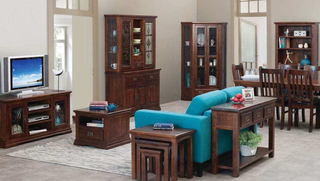 $949 $499 $699 $649 $399 $449 $749 $299 $389 $229 $199 $219 $279 7 Piece Dining Set Table size W1800 x D900 x H780mm Buffet with Hutch W1305 x D440 x H1900mm Buffet W1305 x D440 x H850mm Corner
