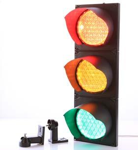 Industralight TLR series is a conventional RED/YELLOW/GREEN traffic light and is available with either 200mm or 300mm module sizes.