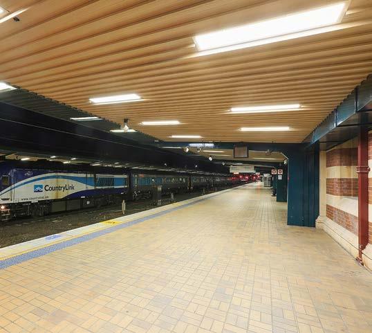 Industralight high performance VX LED polycarbonate batten fittings were selected by Sydney Trains Authority due