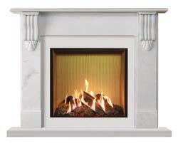 allowing you to create a beautiful, traditional fireplace
