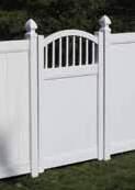 Smooth Finish Convex Gate with