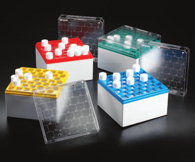 T314-542 CRYOSTORE Storage Box Made of polycarbonate Made of extra strong polycarbonate, these durable cryogenic storage boxes are designed to be used at temperatures between -196 C and +121 C and
