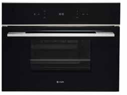SENSE BUILT-IN COMBINATION STEAM OVENS SO110 s Black Glass SO110 s Gunmetal SO110GM h:450mm PERFORMANCE e Energy Class A Black Glass with Stainless Steel trim Gunmetal and Black Glass FUNCTIONS 10