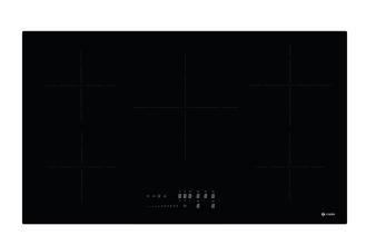 INDUCTION HOB C901i w:880mm Black Glass --Pan move function --Pause --Demo mode --Child safety lock --Residual heat indicators --Automatic safety shut-off --Automatic pan detection --Anti-overheat