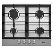 234] --Fuse rating 3A C749G GAS HOB C706G C706G w:580mm Stainless Steel --Flame safety device