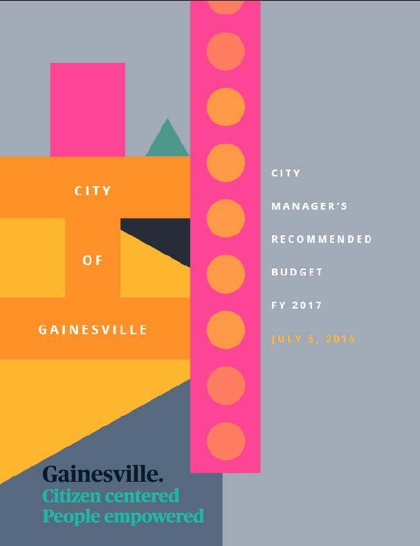 Individually and collectively, these publications create an impression of the City of Gainesville.