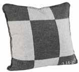 Cushion Grey cotton 50 x 50cm A7167 ROYAL TENNIS