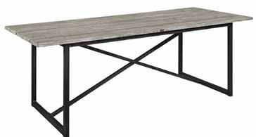 OUTDOOR DINING TABLE Teak instant grey: Large table: A9500 l: