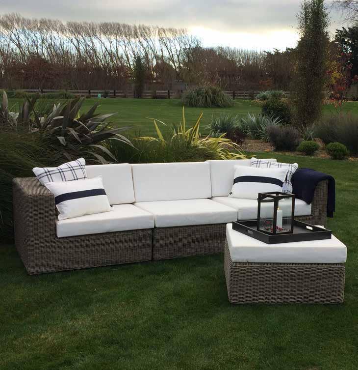 Malibu Modular Wicker Creative seating solutions All Weather Wicker offering unique seating