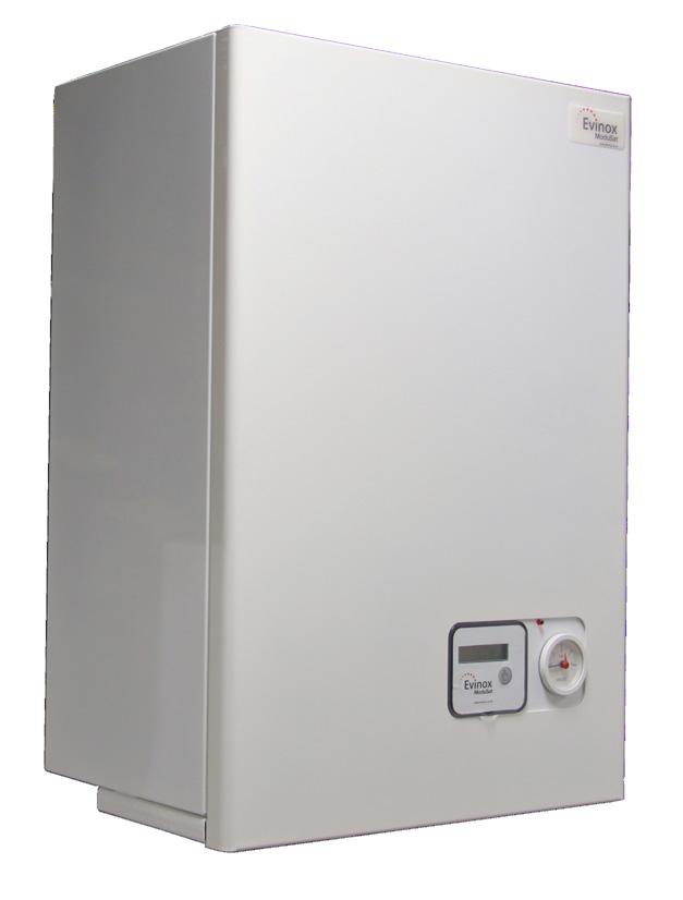 Heating is provided via a plate heat exchanger, which separates primary and apartment circuits, and circulation pump.