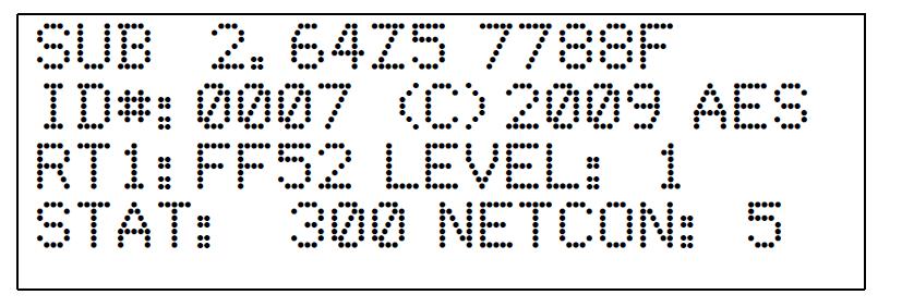 UL Fire Installation Site Requires that either a 7788-F or 7744-F AES-IntelliNet Subscriber be connected to a UL listed FACP The following is a Hand