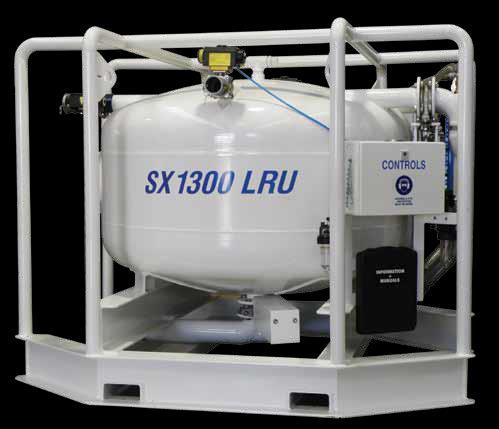 SX1300-LRU LIQUID RECOVERY UNIT SX1300-LRU LIQUID RECOVERY UNIT The SX1300-LRU Liquid Recovery Unit is a 100% compressed air powered centralised multipoint vacuum unit which offers the operator a