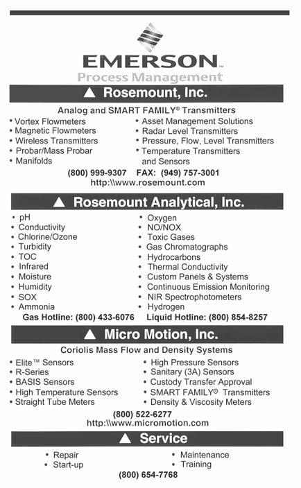 INSTRUMENTATION 2011 EXPO and Training, From Page 3 Analysis in Sulfur Recovery David Amirbekyan, Applied Analytics, Inc.
