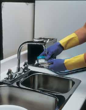 Ultrasonic cleaning requires subsequent rinsing before sterilization, adding steps to sterilization efficiency. The challenge in both these methods is the effect on human resources.