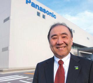 Panasonic Annual Report 212 Search Contents Return page 2 Next and Data Interview with the New President Messages from Senior Executive Solutions Business Field Eco Solutions Company Shusaku Nagae,