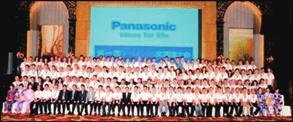 The convention was a forum for Panasonic to exhibit and display its range of new products and to reconfirm the Company s complete sales