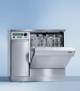 G 7835 CD, G 7836 CD lab washers/washer-disinfectors Illustration shows machine with lid Washer-disinfector G 7835 CD Freestanding/built-under unit H 820 (850), W 900, D 700 mm Freely programmable