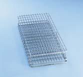 7836 CD, upper and lower baskets For 210 slides 210 compartments, 26 x 11 mm Wire gauge 3 mm H