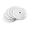 Pads Pad, medium-hard, 432 mm 5 pads, medium-hard, green, 432 mm diameter. For removing stubborn dirt and basic cleaning. Order number 6.369-472.