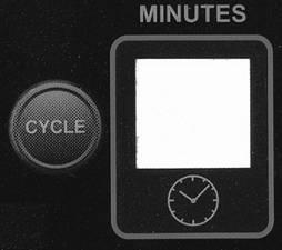 CONTROL PANEL ILLUSTRATION Cycle Time Increases or decrease the time of cycle between