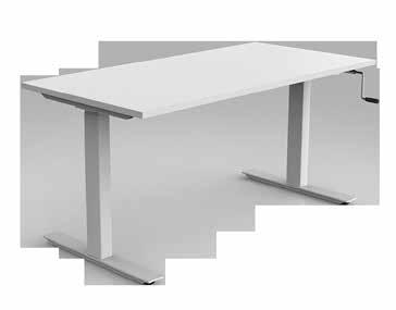 electric height adjustable desk.