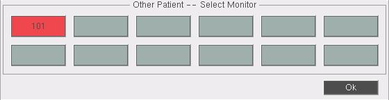 8. OTHER PATIENT VIEWING The L550 is able to view waveforms and measured parameter data from another patient monitor on the same monitoring network.