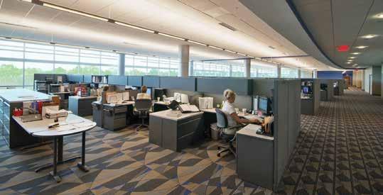 H-MOSS Office Design Guide Energy Saving Areas: Open Office Administration Private Offices Teaming Areas Pro Tip: Line voltage ceiling sensors simplify retrofits.