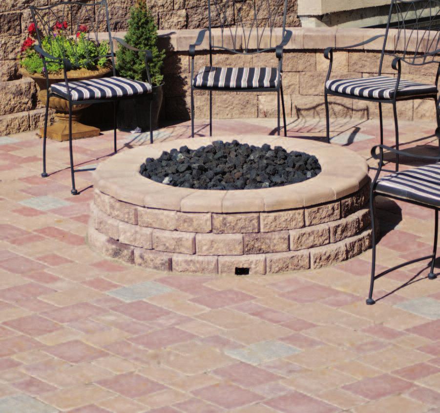 Their strength, durability and mortarless design eliminate the patching and resurfacing frequently required when asphalt, poured or stamped concrete is used.