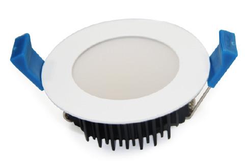 DIMMABLE 720 850 SAMSUNG SMD LED LUNA 10W LED DOWNLIGHT Ø 85mm Diameter cut out size: 70mm 1mm Ø 65mm The Luna 10 watt LED down light is a high quality fitting that combines highpowered Samsung SMD