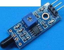Transmitter and receiver pins of GSM are connected to Microcontroller pins. produced. The circuit is too sensitive and can detect rise in temperature of 10 degree or more in its vicinity. 2.