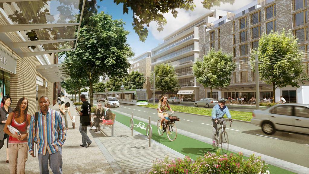 Eglinton Connects Planning Study Vision The Vision for Eglinton Eglinton will become Toronto s central east-west Avenue a beautiful, green, linear public place that supports residential, employment,