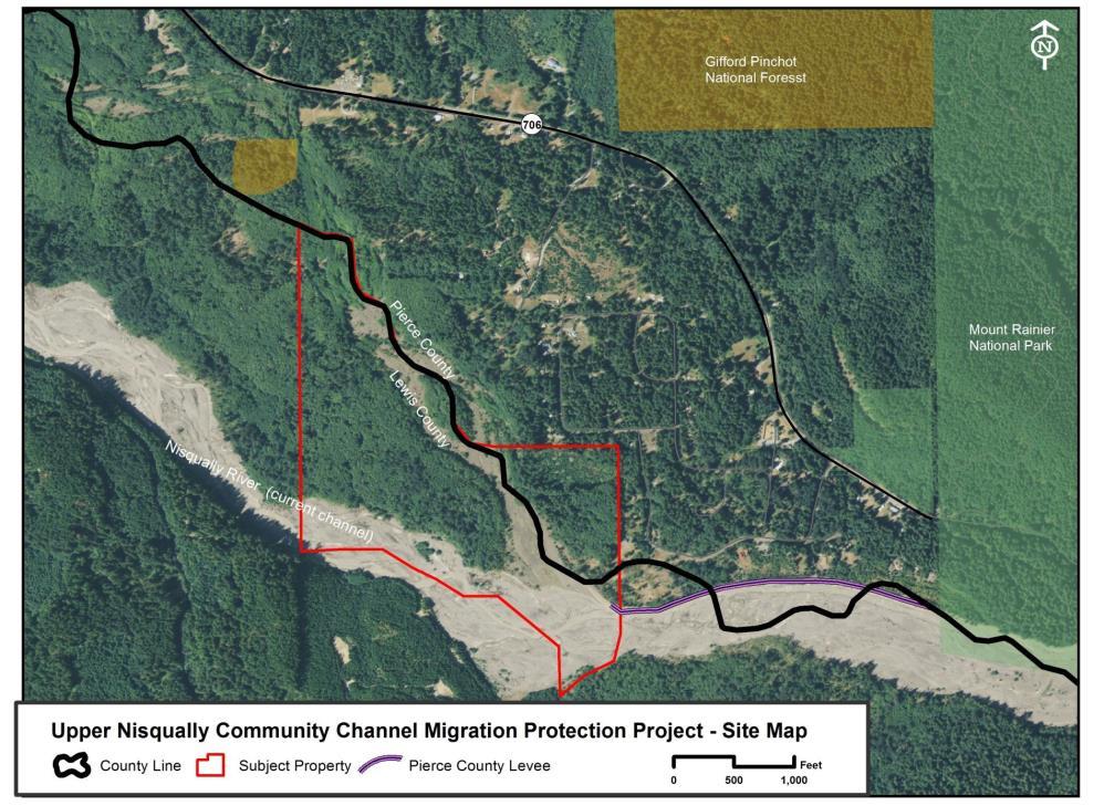 20. Upper Nisqually Community Channel Migration Protection Project Proponent: Nisqually Land County: Pierce, Requested Amount: $140,000 Trust Lewis Legislative District: 2, 20 River: Nisqually Match: